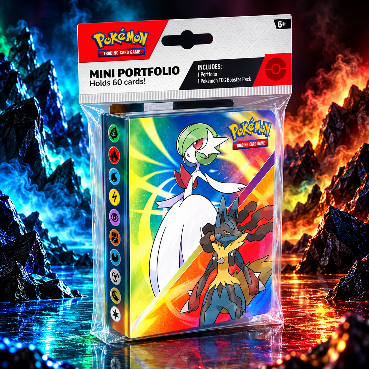 Mini-portfolio + booster JCC Pokémon