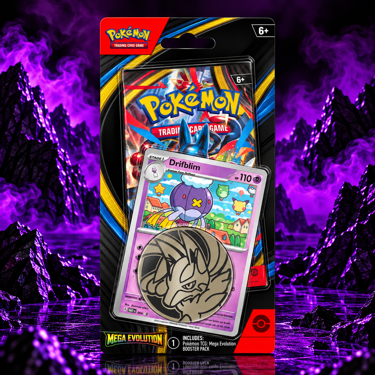 Pokémon TCG: Mega Evolution — Drifblim Checklane Blister