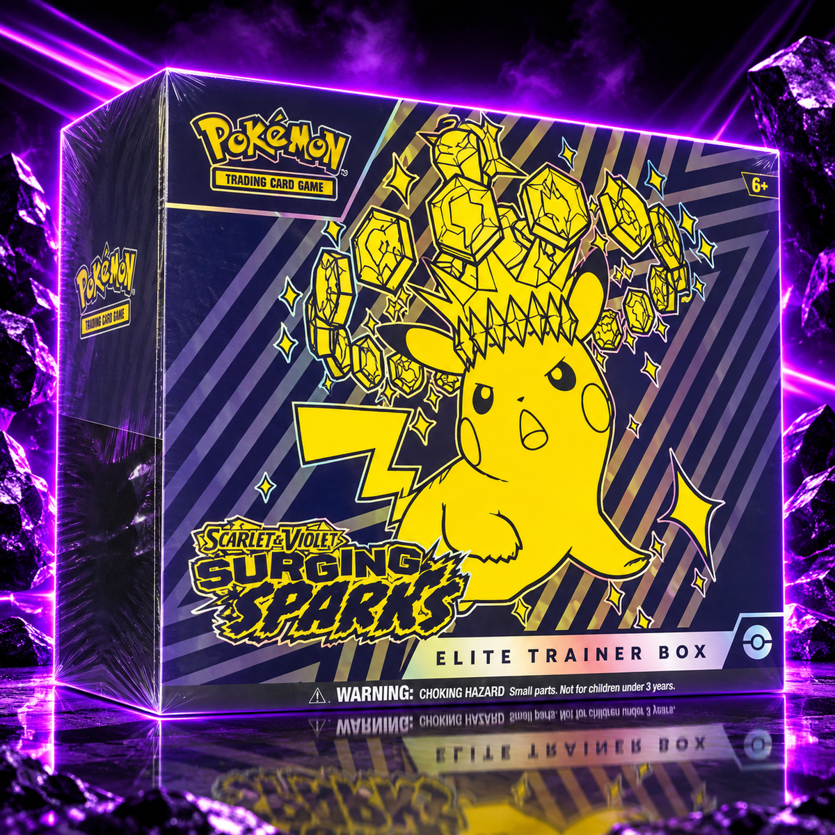 Pokémon TCG: Écarlate et Violet—Étincelles Éclatantes Coffret Dresseur d'élite