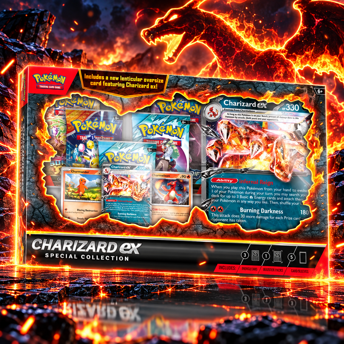 Pokémon TCG: Charizard ex Special Collection