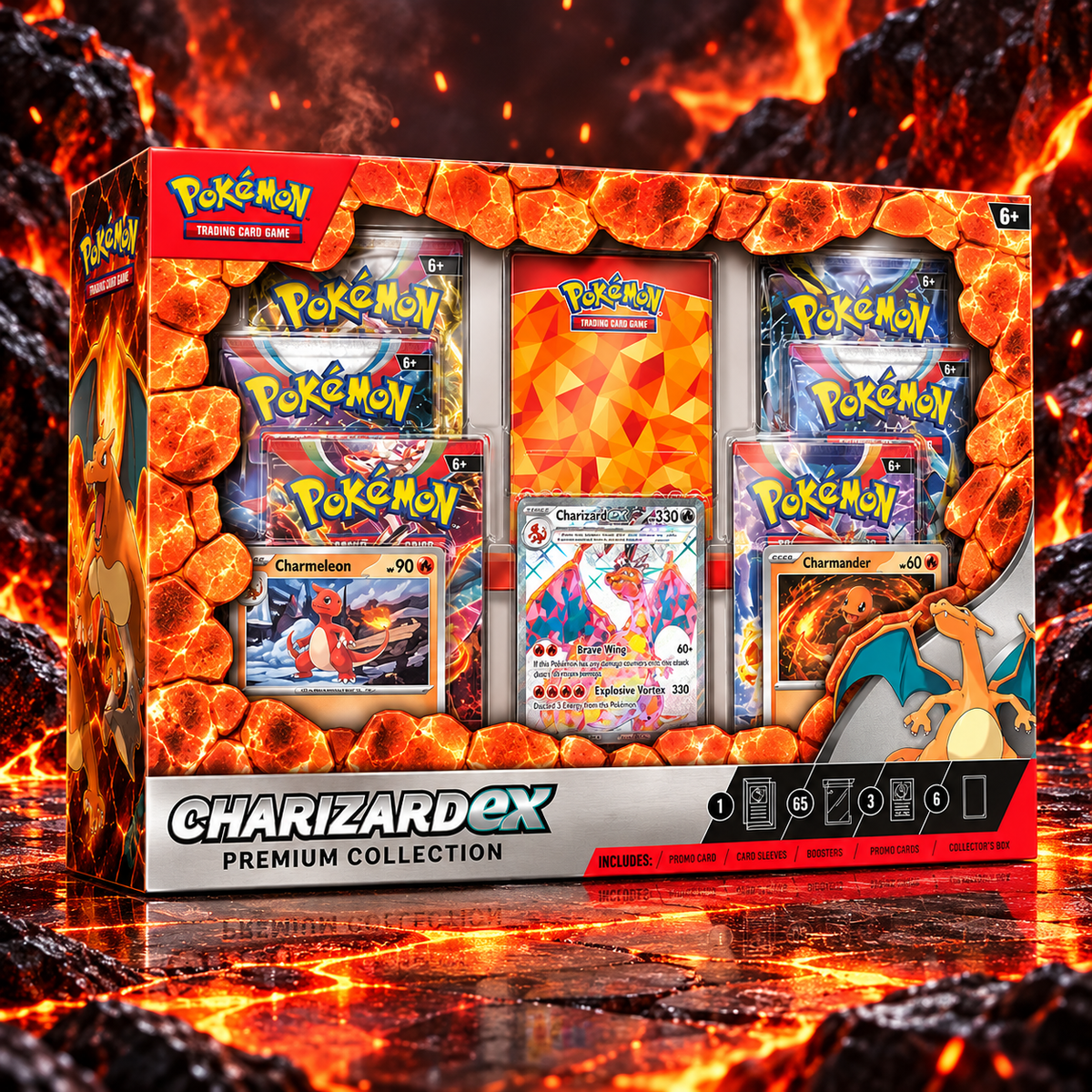 JCC Pokémon – Collection Premium Dracaufeu-ex