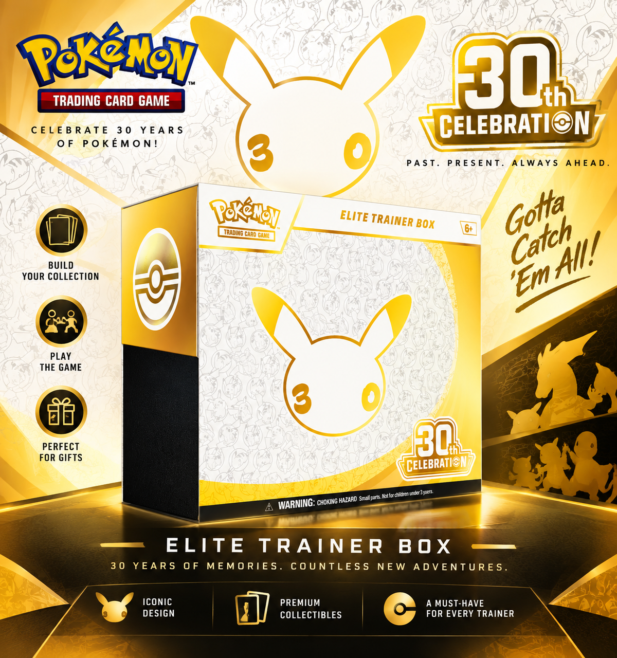 Pokémon TCG: 30th Celebration Elite Trainer Box