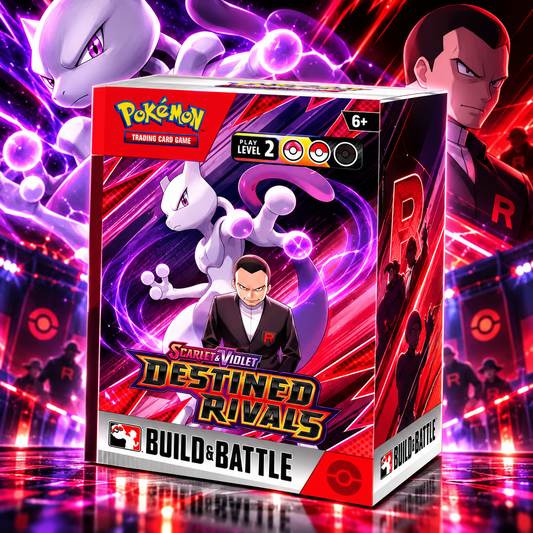 Pokémon TCG: Scarlet & Violet—Destined Rivals Build & Battle Box Display