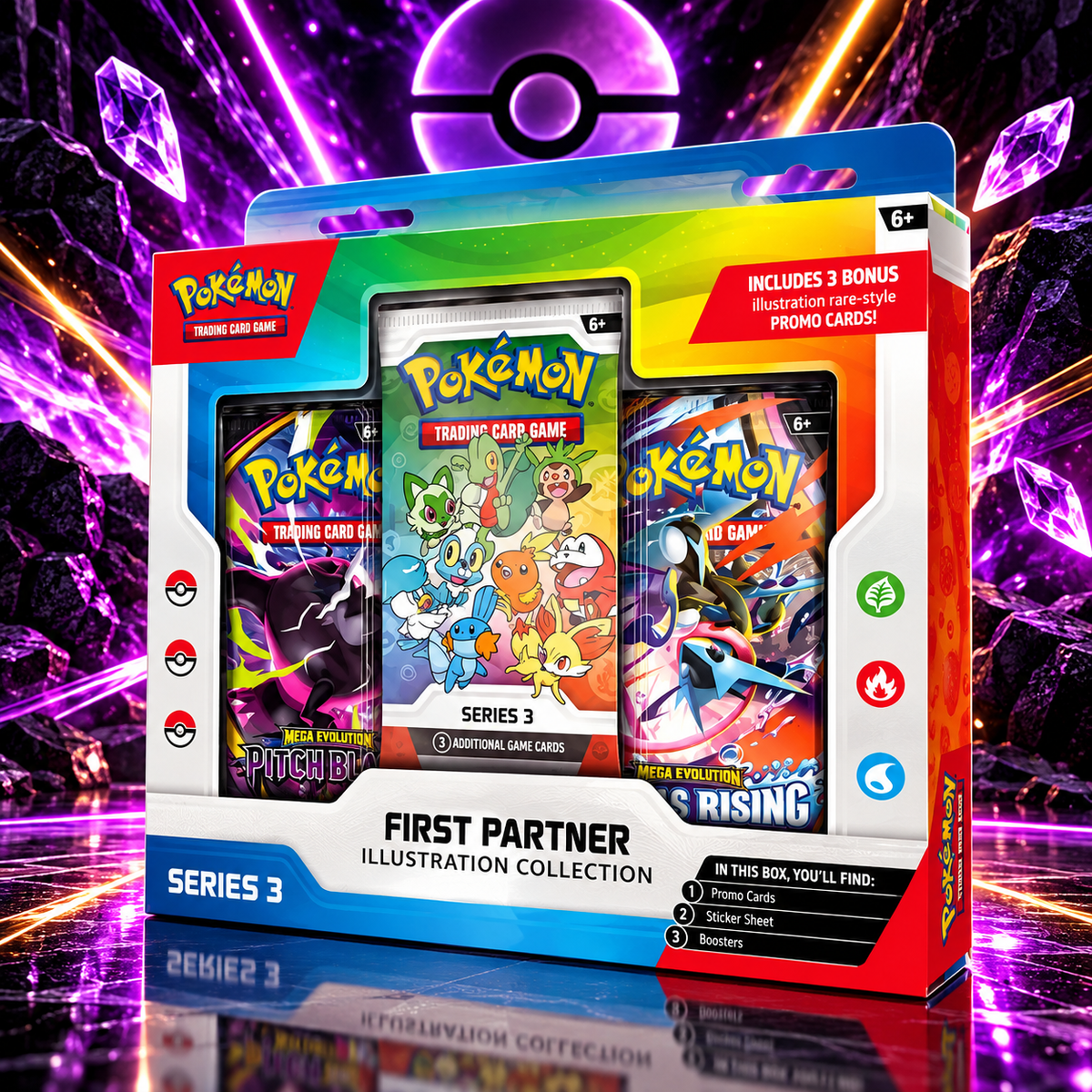 Pokémon TCG: First Partner Illustration Collection – Series 3