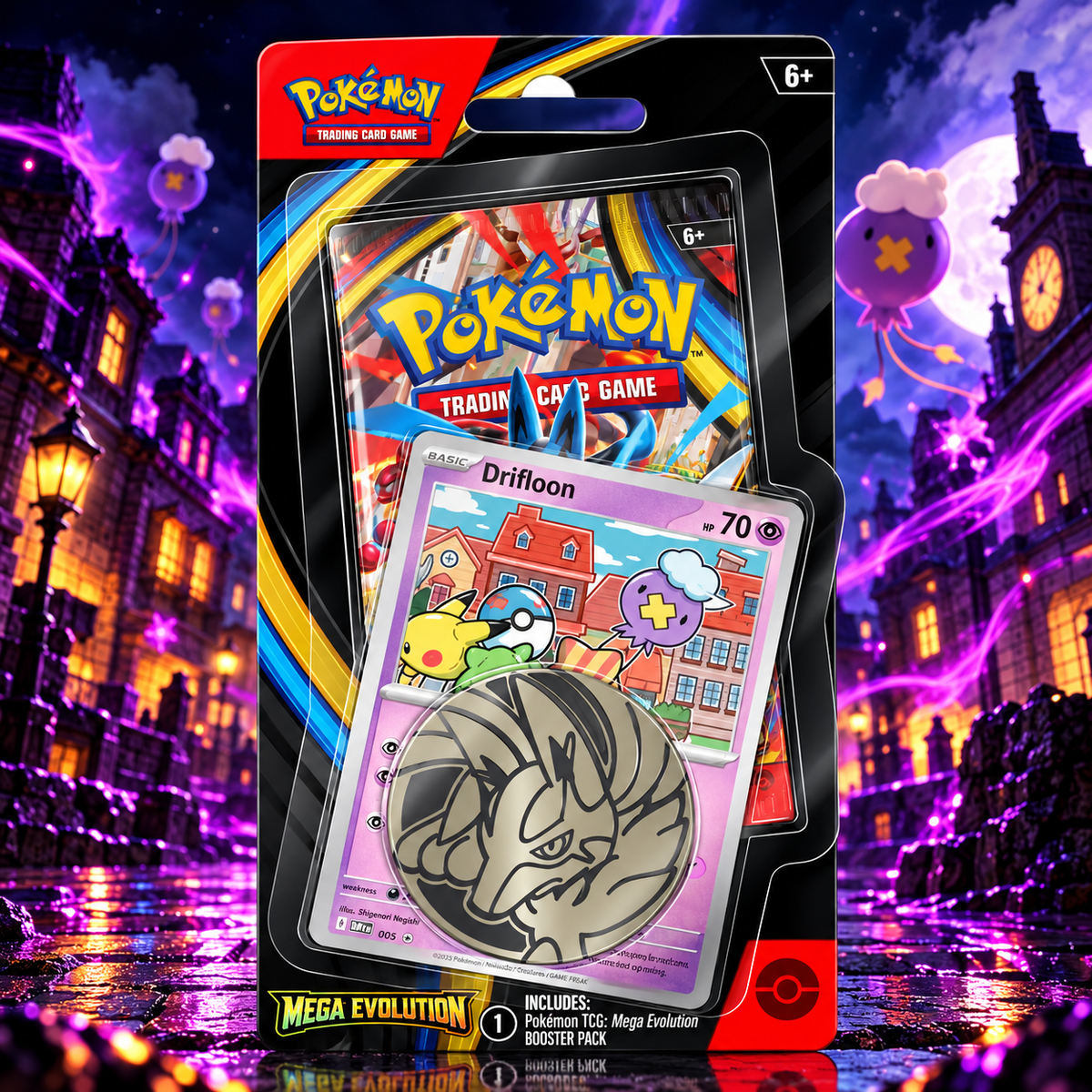 Pokémon TCG: Mega Evolution — Drifloon Checklane Blister