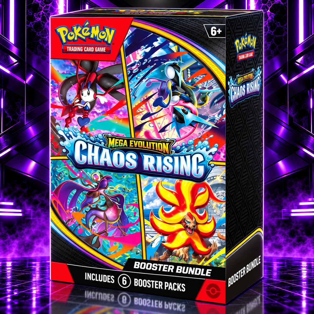 JCC Pokémon : Méga-Évolution — Bundle de boosters Chaos Rising