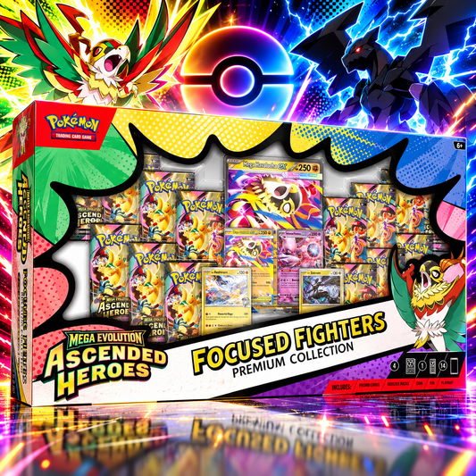 Pokémon TCG: Mega Evolution—Ascended Heroes Focused Fighters Premium Collection