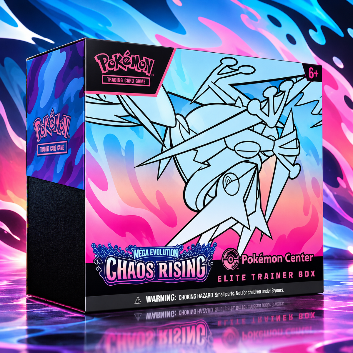 Pokémon TCG: Mega Evolution – Chaos Rising Pokémon Center Elite Trainer Box