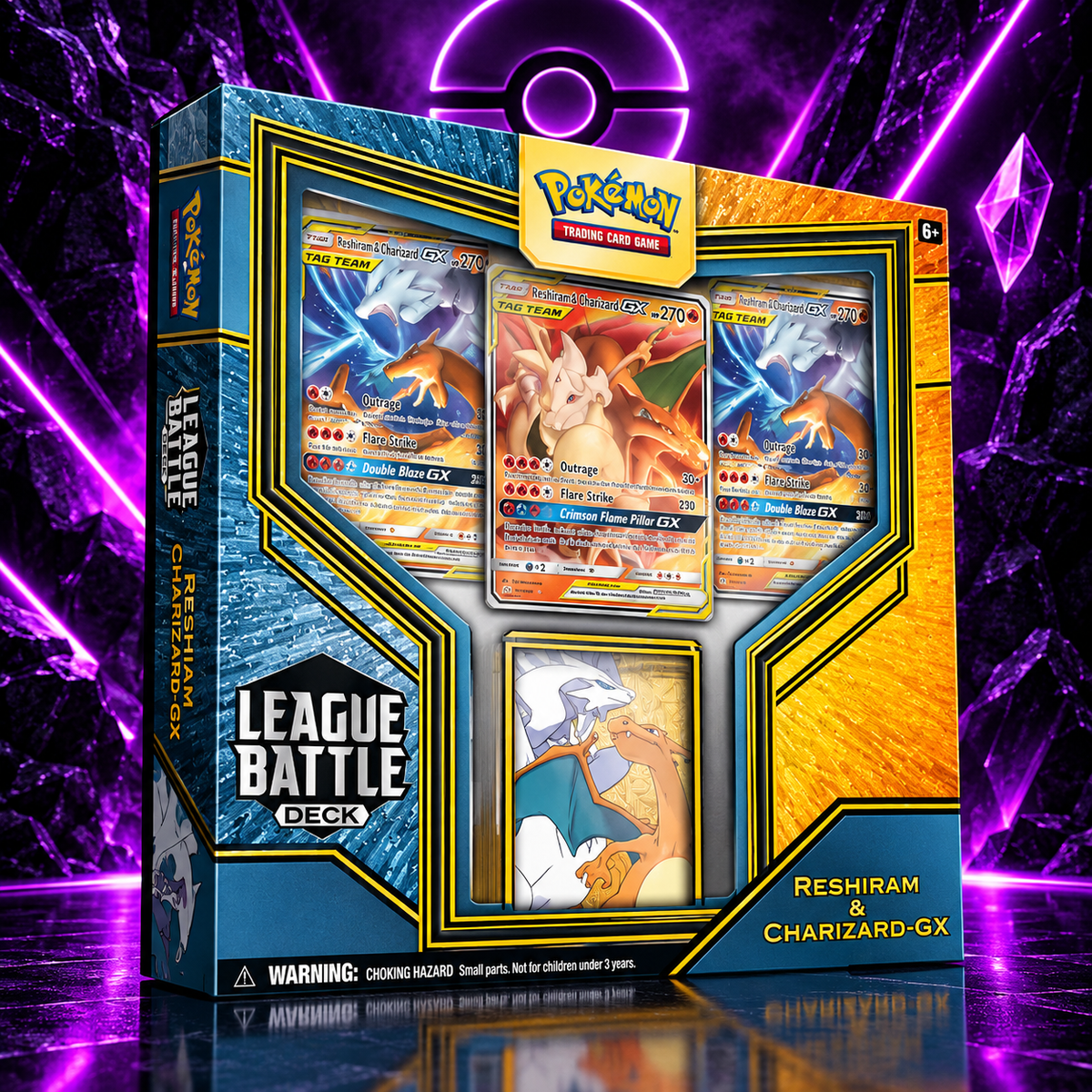 Pokémon TCG: Reshiram & Charizard-GX League Battle Deck