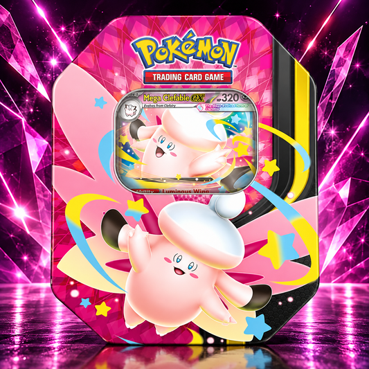 Boîte Pokémon JCC Méga Clair de lune (Méga Mélodelfe-ex)
