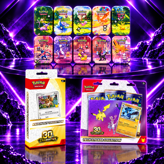 Pokémon TCG: 30th Celebration Triple Collector Bundle