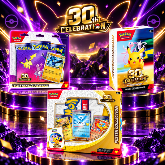 Pokémon TCG: 30th Celebration Ultimate Collection Bundle