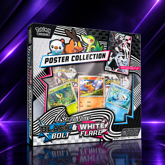 Unova Poster Collection Black Bolt & White Flare